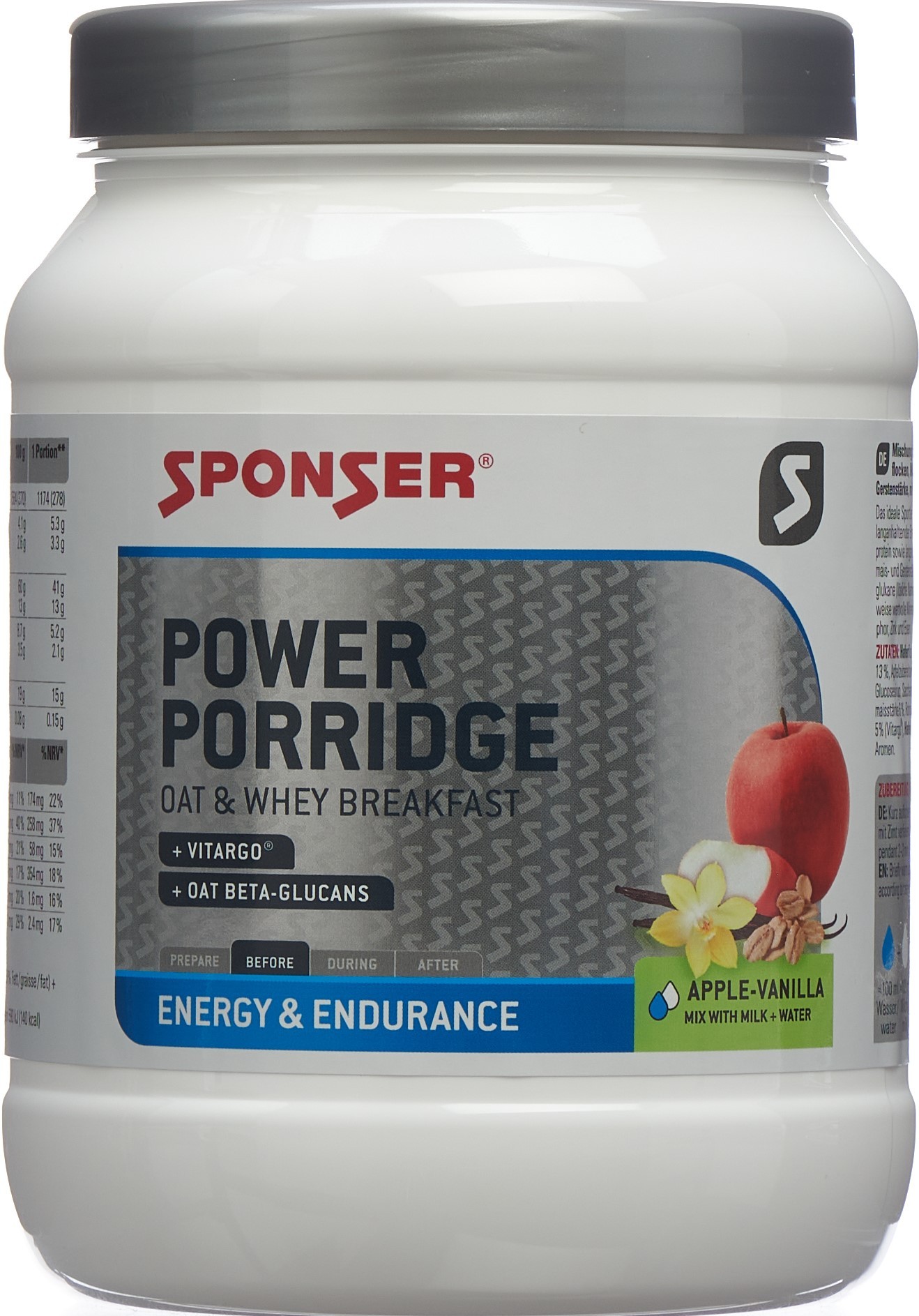 Sponser Power Porridge (840g)