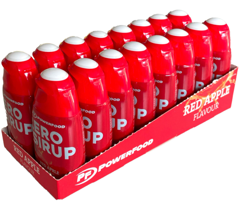 PowerFood Zero Sirup Red Apple (16x65ml)