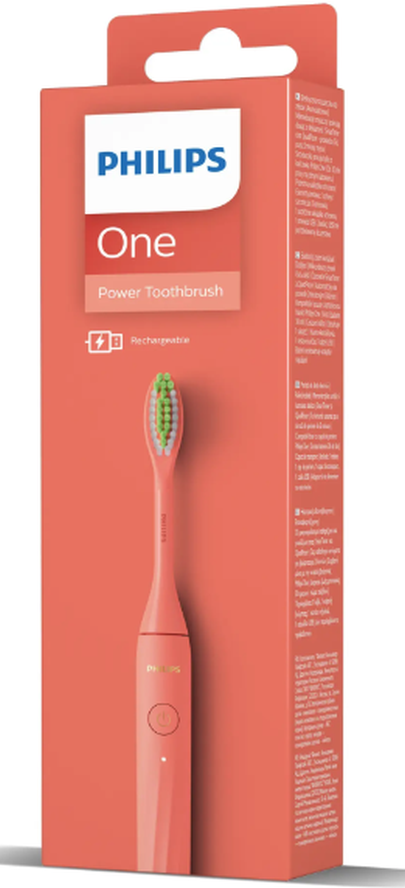 Philips One by Sonicare elektrische Zahnbürste Koralle (1 Stk)