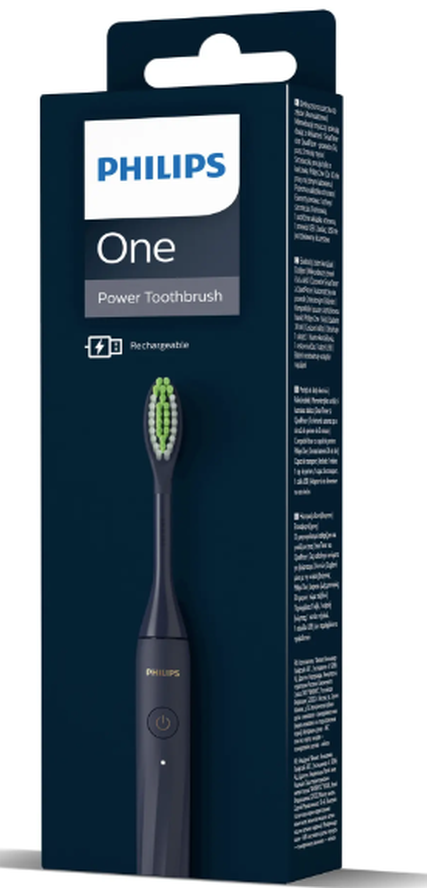 Philips One by Sonicare elektrische Zahnbürste Mitternachtsblau (1 Stk)