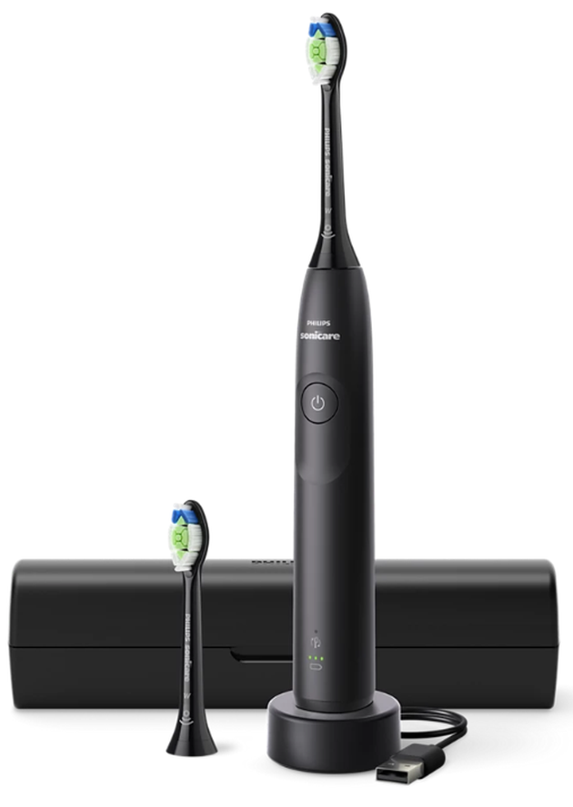 Philips Sonicare HX7101/03 Series 5300, elektrische Zahnbürste schwarz (1 Stk)