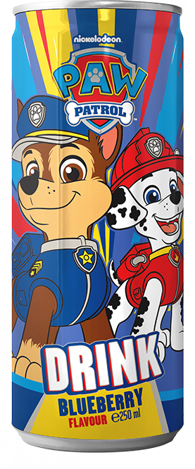 Kids Drinks Paw Patrol Blueberry (250ml)