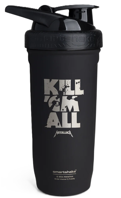 Smartshake Reforce Stainless Steel, Rock Band Collection, 900ml, Metallica Kill 'Em All (1 Stk)