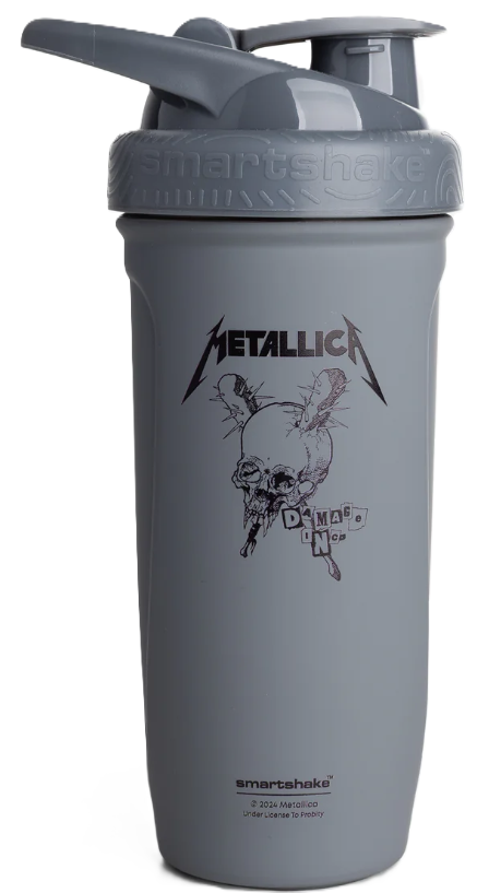 Smartshake Reforce Stainless Steel, Rock Band Collection 900ml, Metallica Damage Inc. (1 Stk)