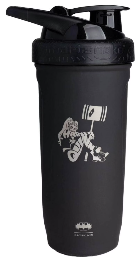 Smartshake Reforce Stainless Steel Shaker DC Comics, 900ml, Harley Quinn (1 Stk)