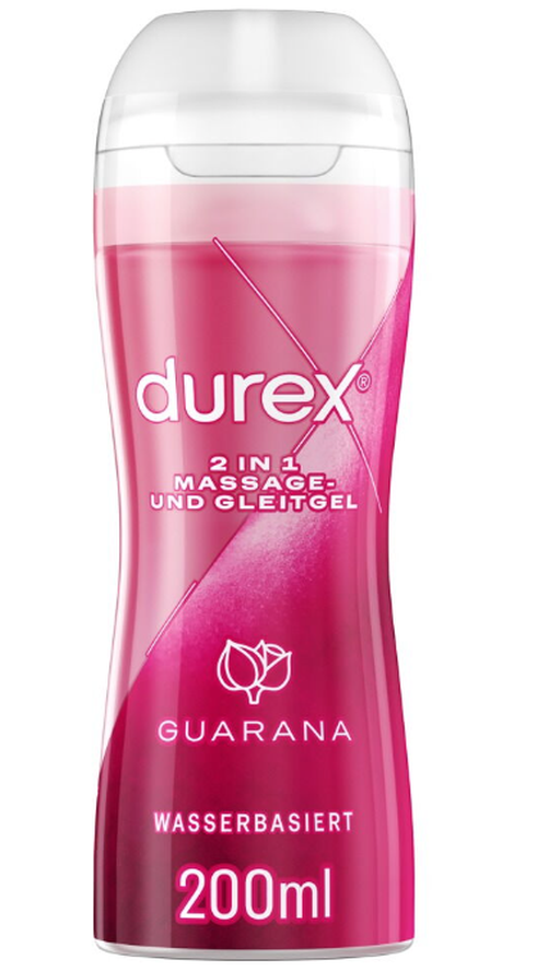 Durex Play 2in1 Massage- und Gleitgel, Guarana (200ml)