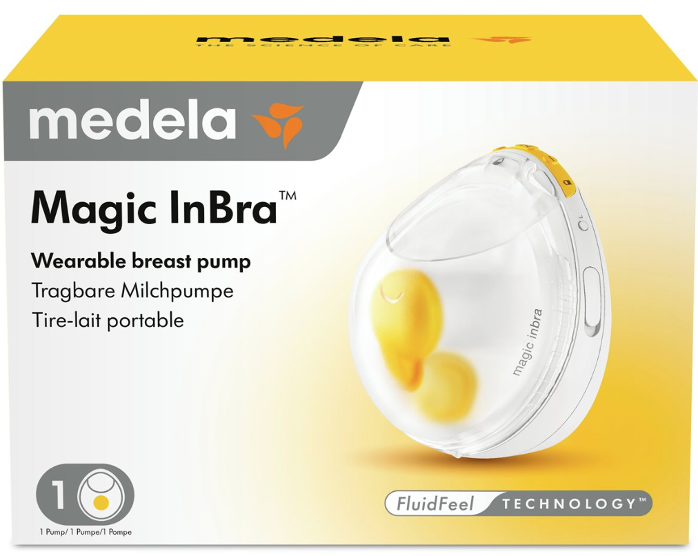 medela Elektrische Einzelmilchpumpe Magic InBra, tragbar (1 Stk)
