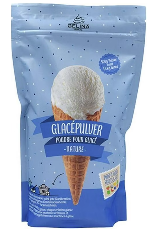 Gelina Royal Glacépulver, nature (500g)