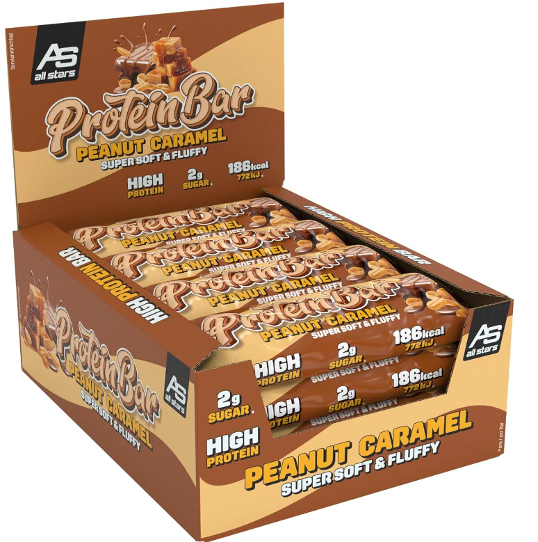 All Stars Protein Bar Peanut Caramel (12x50g)