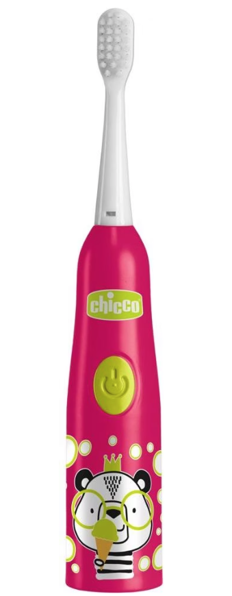 Chicco Elektrische Kinderzahnbürste mit Panda-Motiv, ab 3 Jahren (1 Stk)
