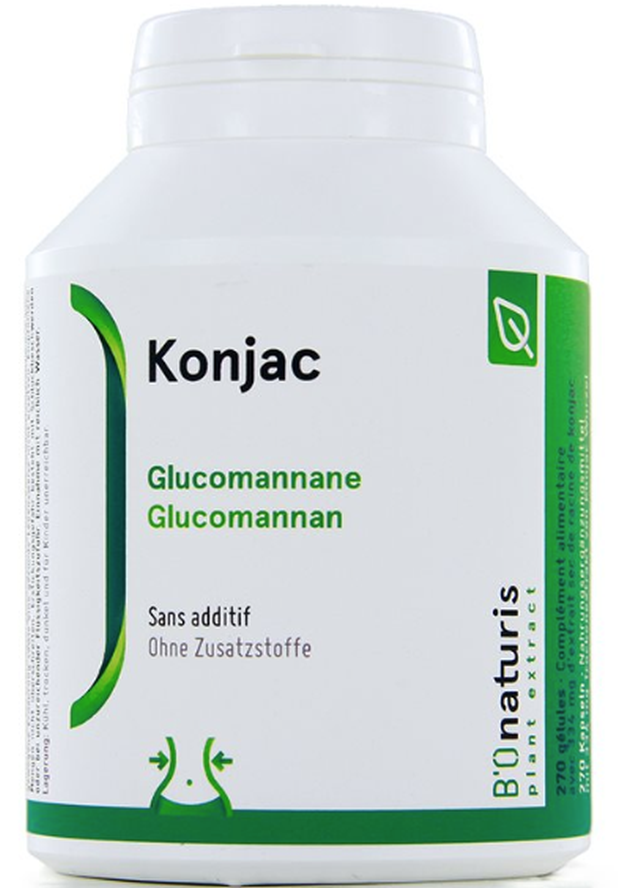 BIOnaturis Glucomannan Konjac 334mg Kapseln (270 Stk)