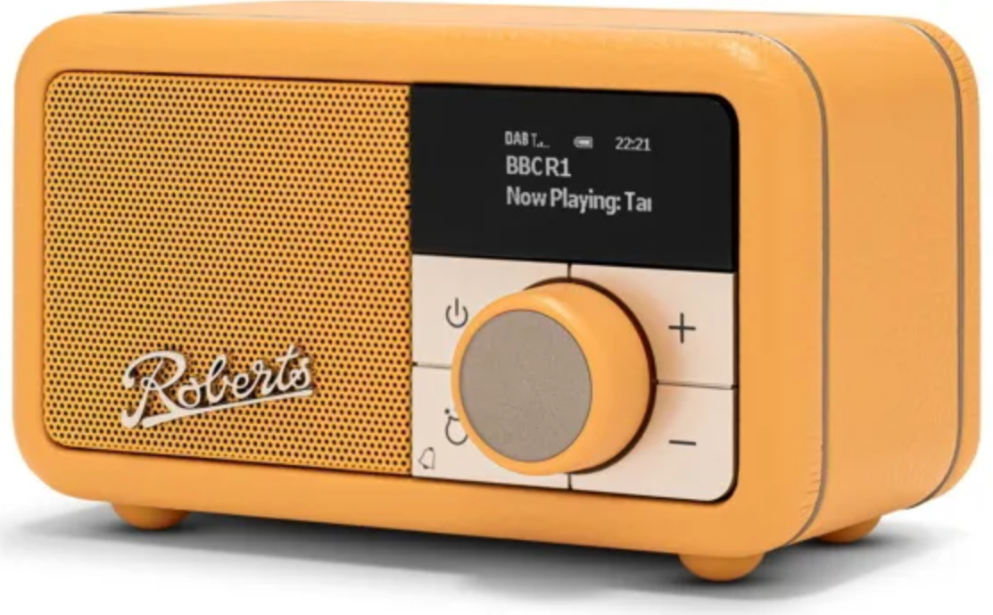 Roberts Revival Petite 2 DAB+ Radio, sunshine yellow (1 Stk)