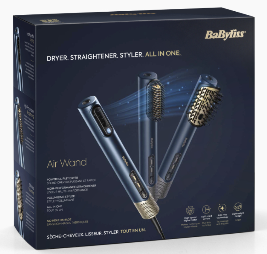 BaByliss Warmluftbürste Air Wand (1 Stk)