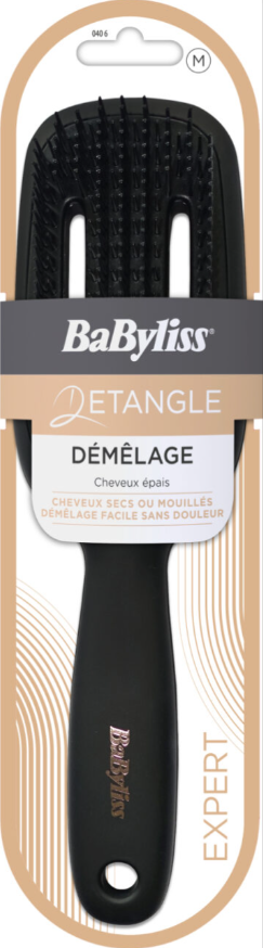BaByliss Detangle-Haarbürste für dickes Haar, assortiert (1 Stk)