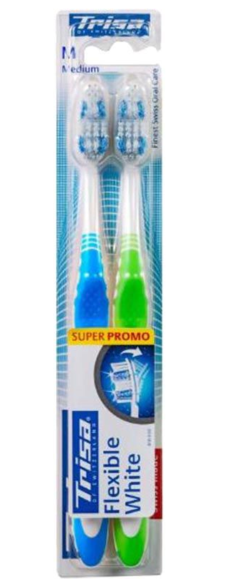 Trisa Flexible White Zahnbürste (2 Stk)