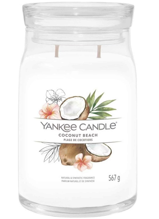 Yankee Candle Coconut Beach Duftkerze (567g)