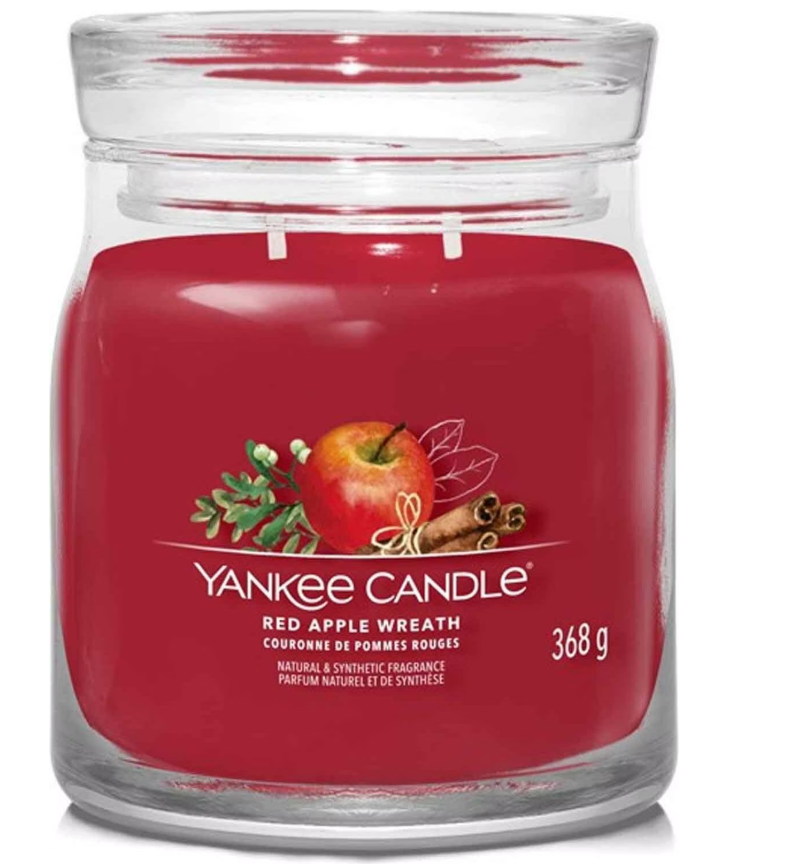 Yankee Candle Red Apple Wreath Duftkerze (368g)