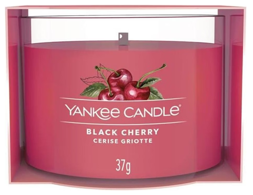 Yankee Candle Black Cherry gefüllte Votivkerze (37g)