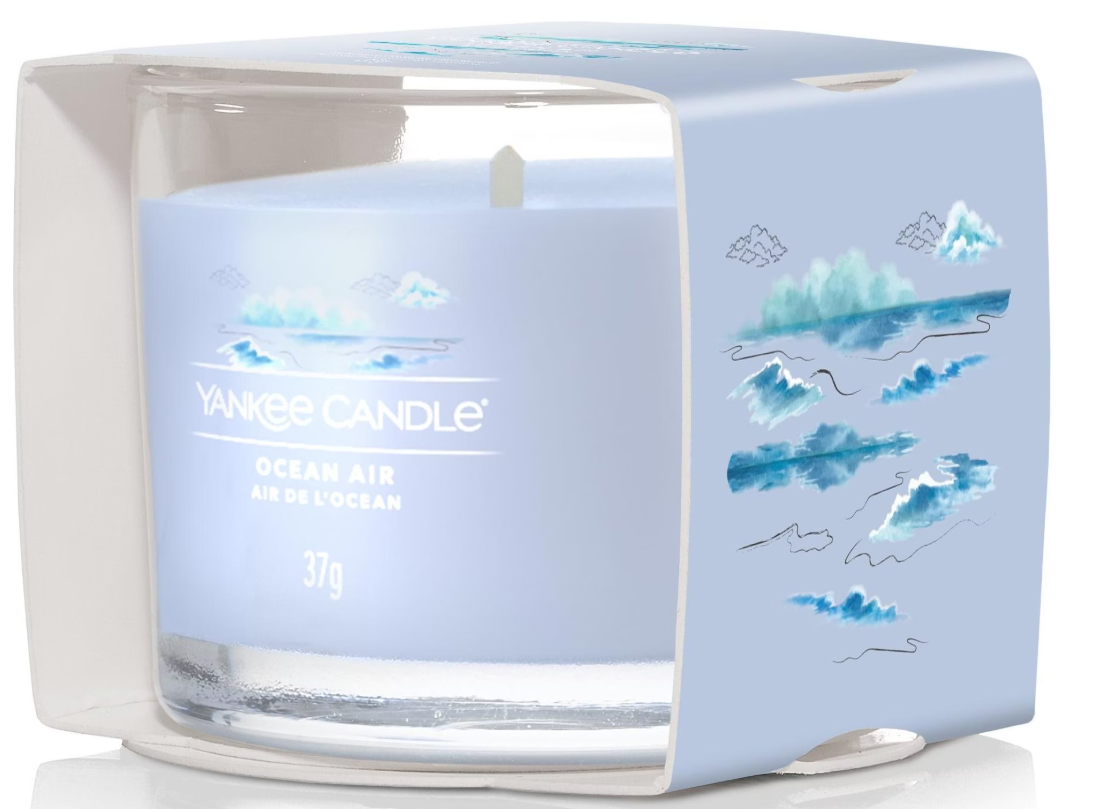 Yankee Candle Ocean Air gefüllte Votivkerze (37g)