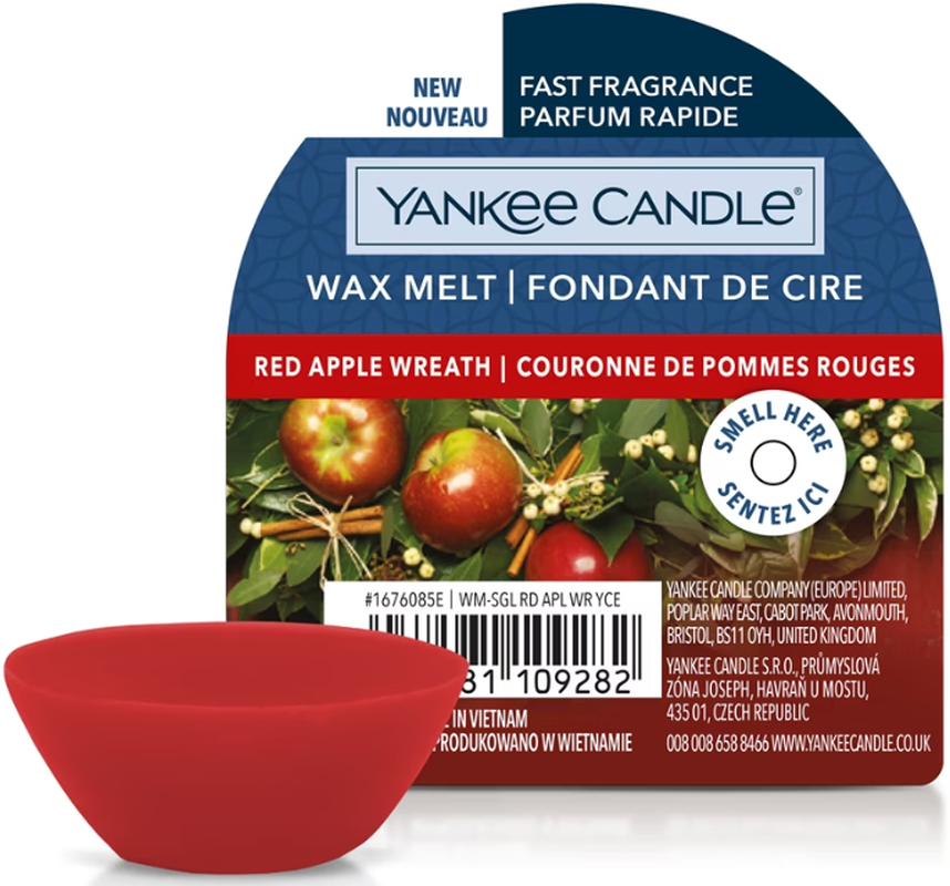 Yankee Candle Duftwachsplättchen Red Apple Wreath (1 Stk)