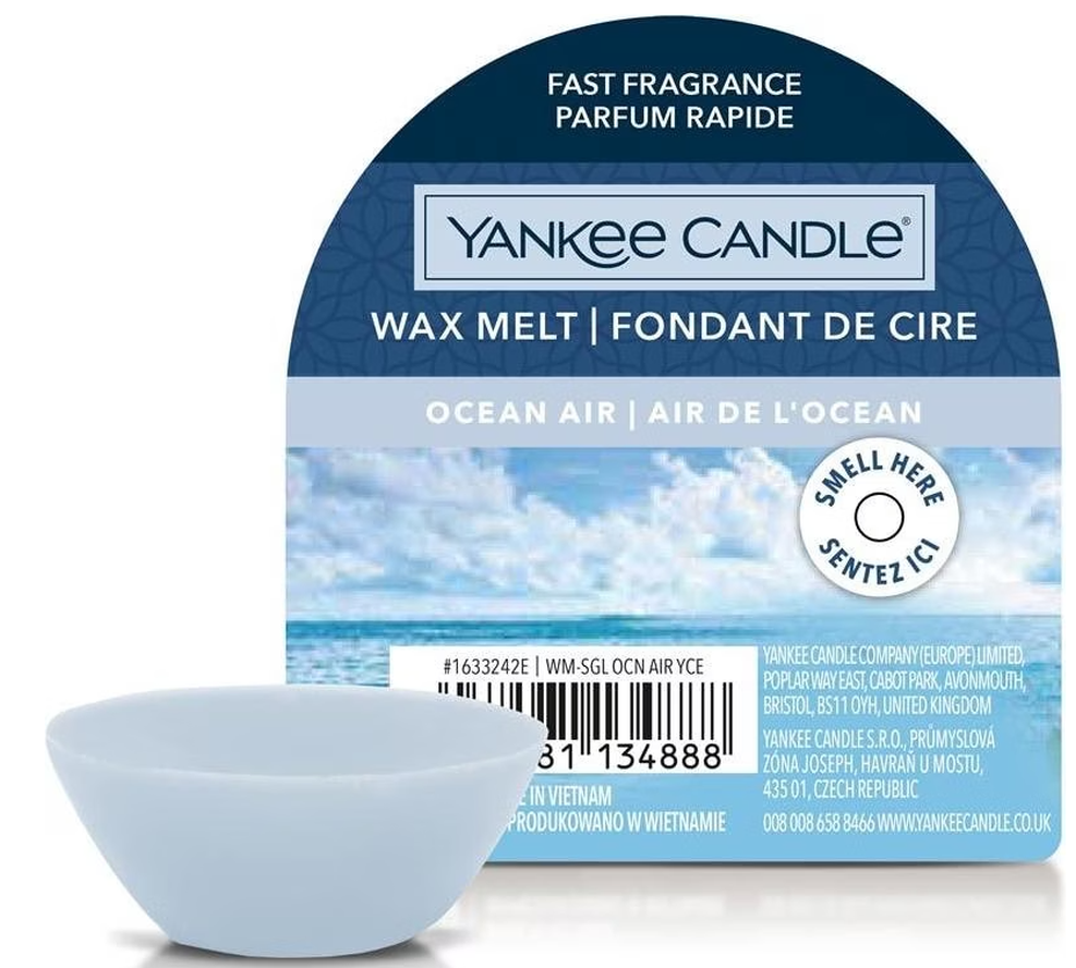 Yankee Candle Duftwachsplättchen Ocean Air (1 Stk)