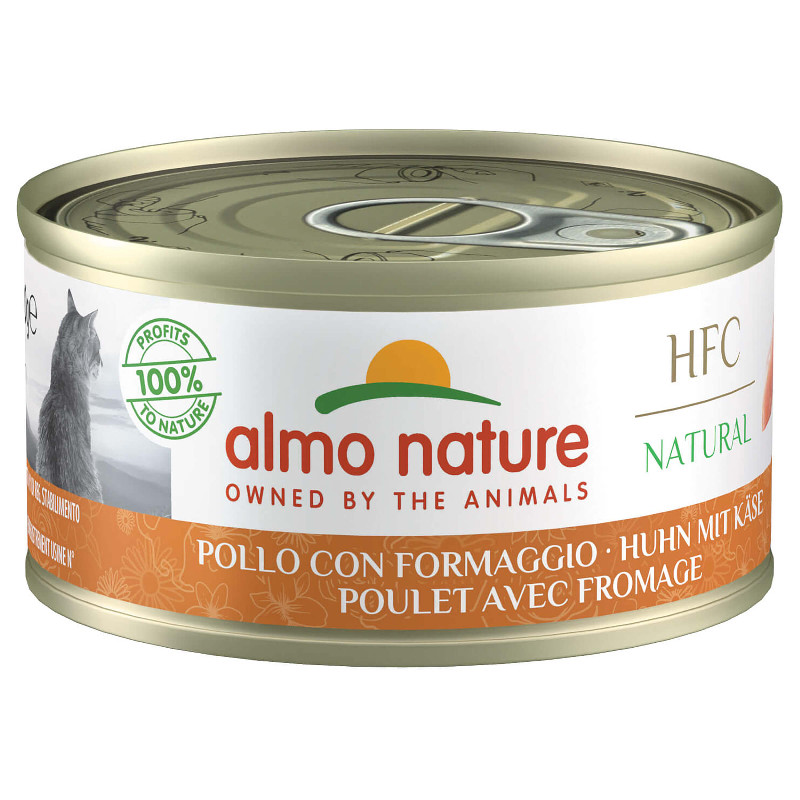 Almo Nature HFC Natural Huhn & Käse 24x70g