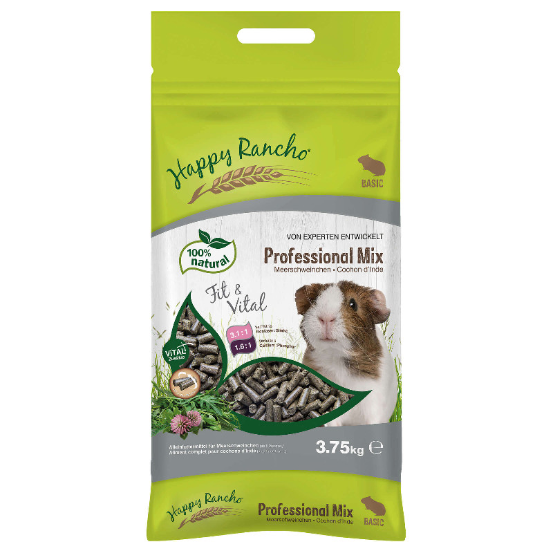Happy Rancho Professional Mix Meerschweinchenfutter 3.75kg