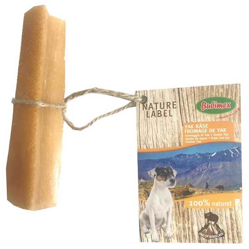 Bubimex Yak-Käse Hundesnack aus dem Himalaya Small 60-80g