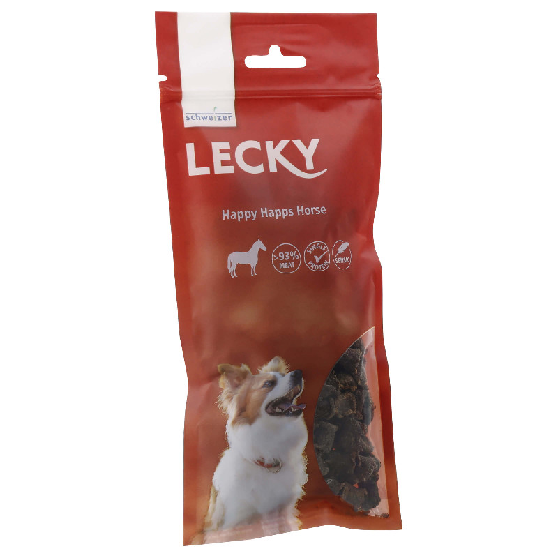 Lecky Hundesnack Happy Happs Horse 120g