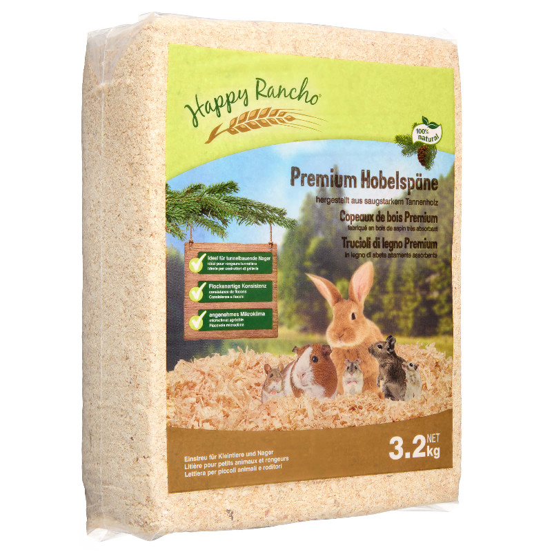 Happy Rancho Premium Hobelspäne 3.2kg