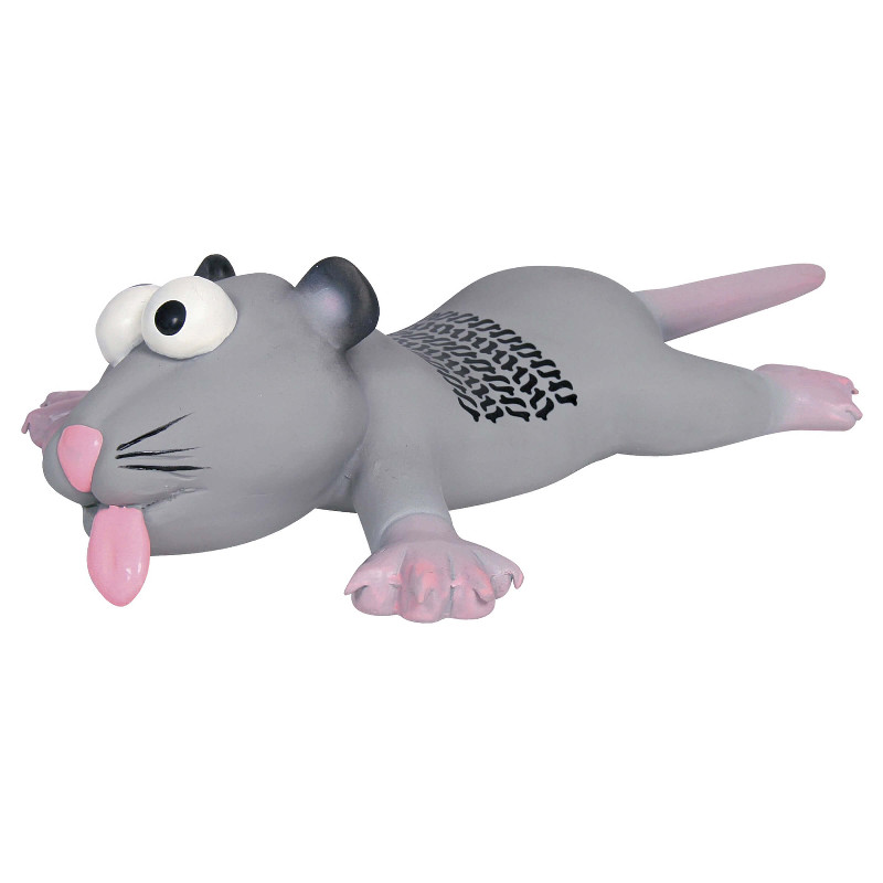 Trixie Rat/Souris avec trace de pneu, latex, 22 cm