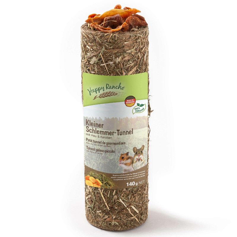Happy Rancho Nagersnack Schlemmertunnel für Mäuse & Hamster
