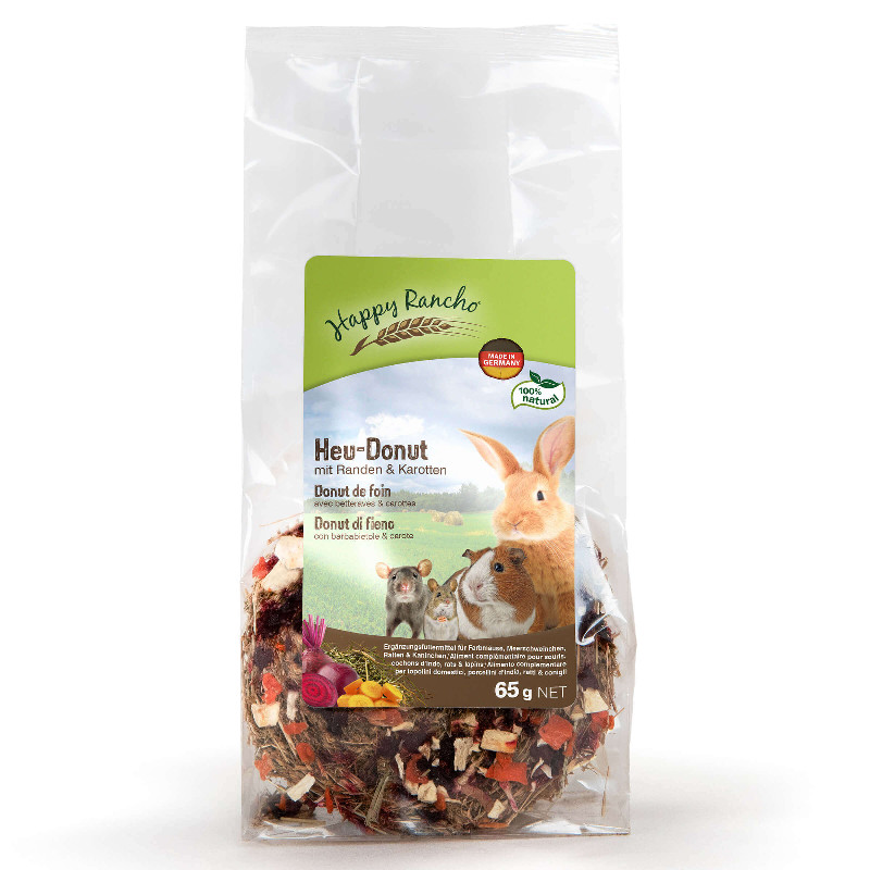 Happy Rancho Nagersnack Donut mit Randen & Karotten