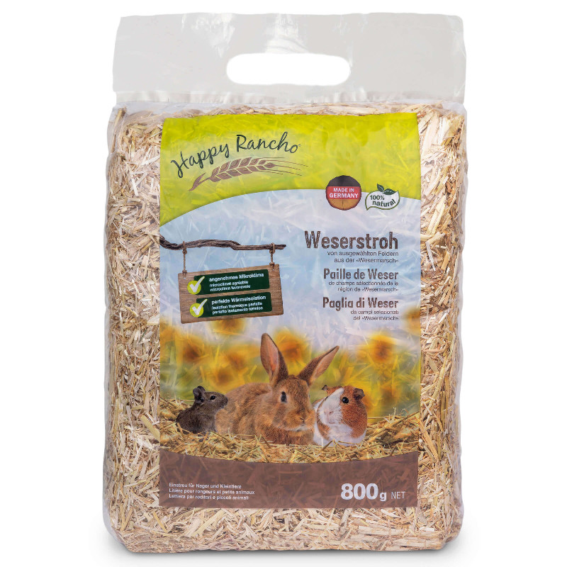 Happy Rancho Weserstroh 800g