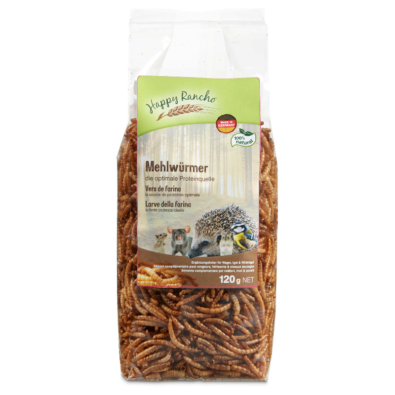 Happy Rancho Mehlwürmer 120g
