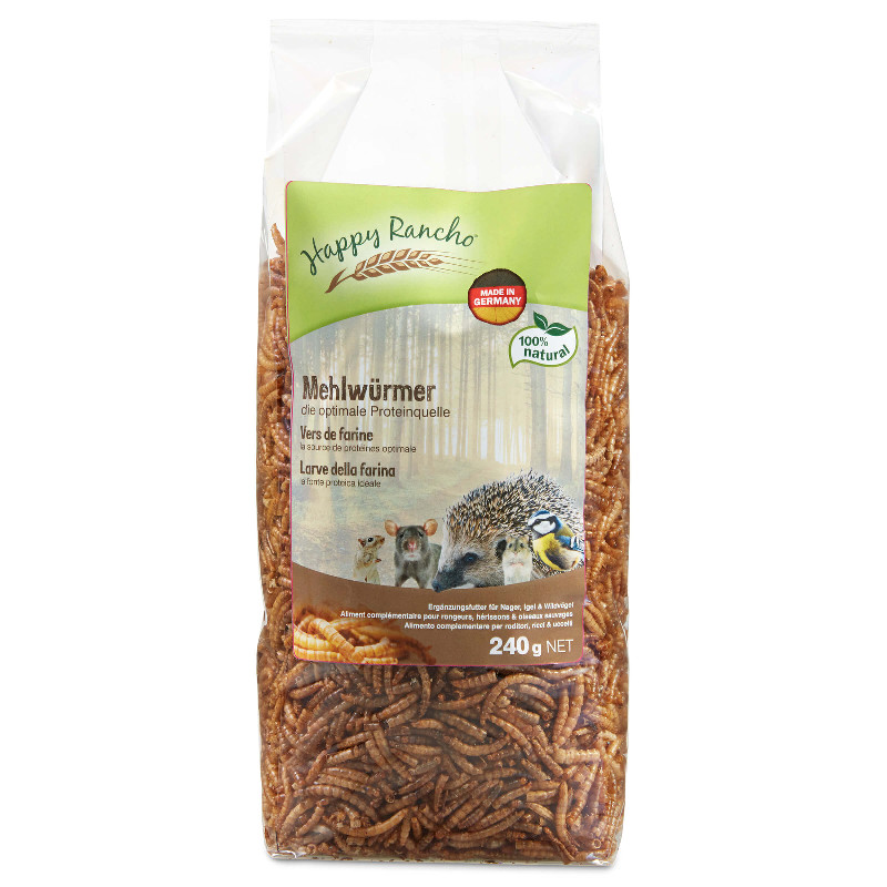 Happy Rancho Mehlwürmer 240g