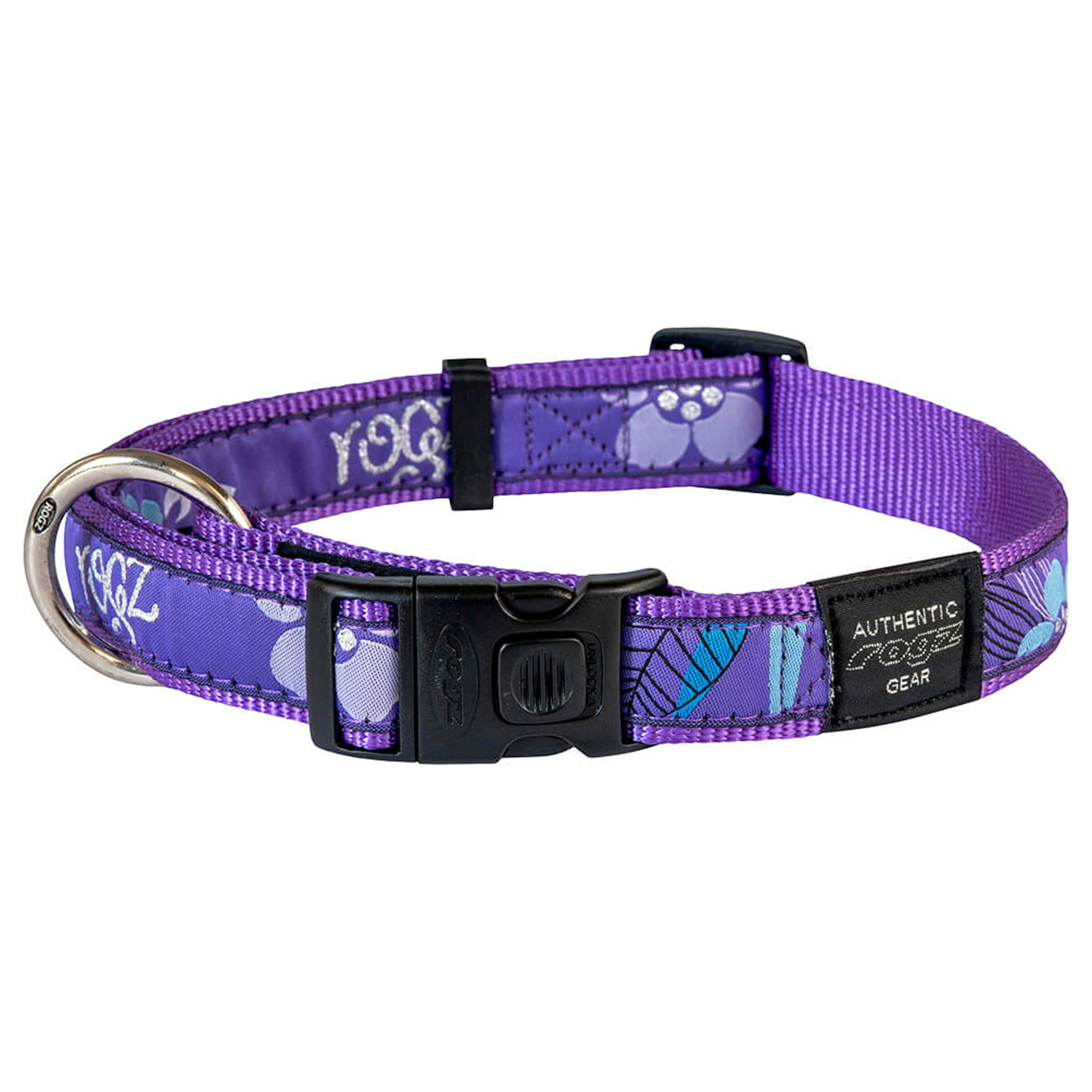 Rogz Collier Scooter turquoise 26-40cm