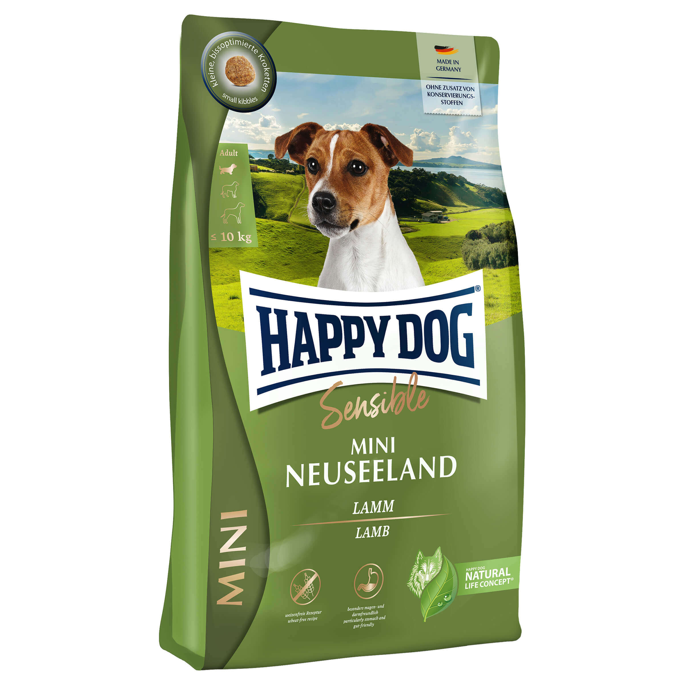 Happy Dog Hundefutter Sensible Mini Neuseeland 800g