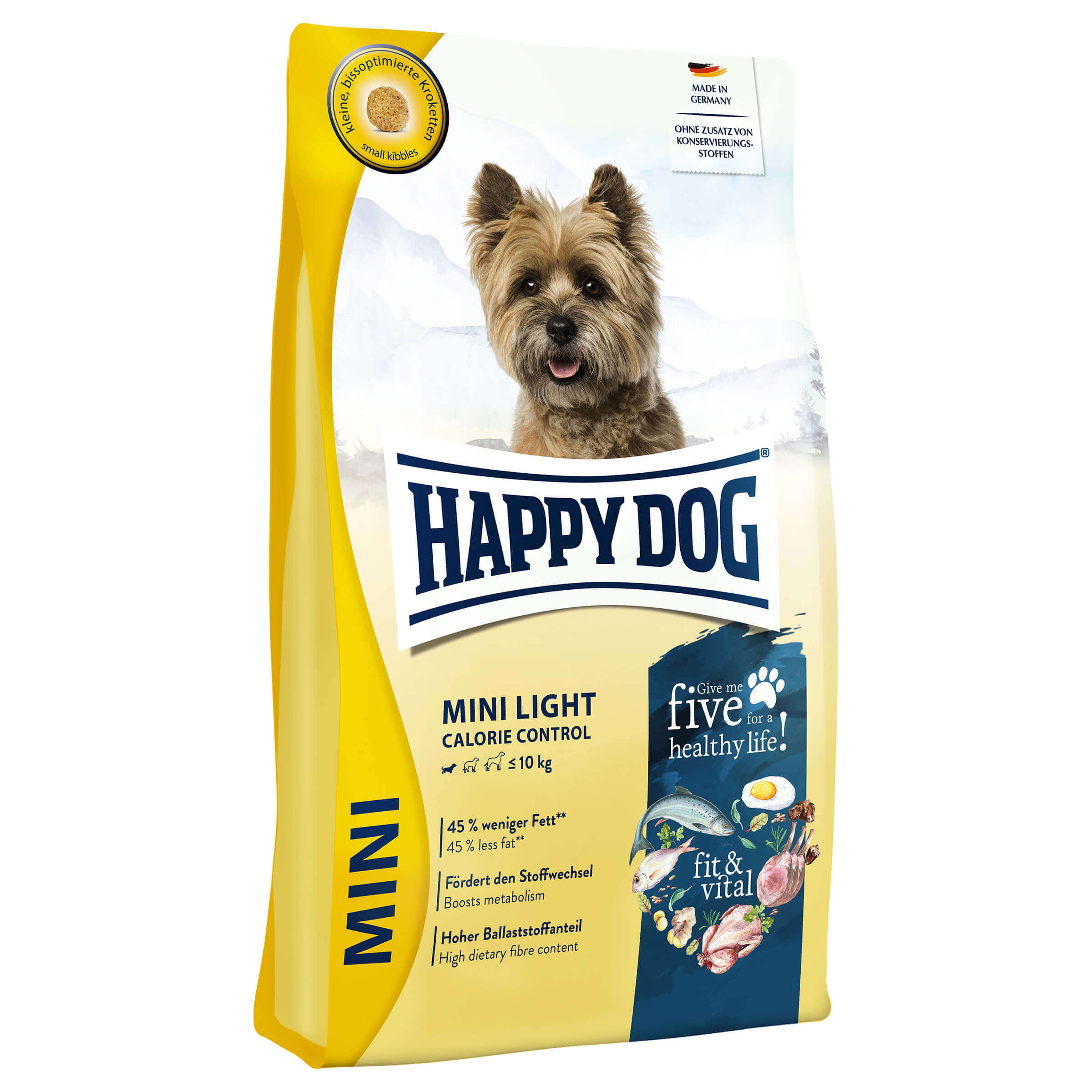 Happy Dog Hundefutter Fit & Vital Mini Light 800g