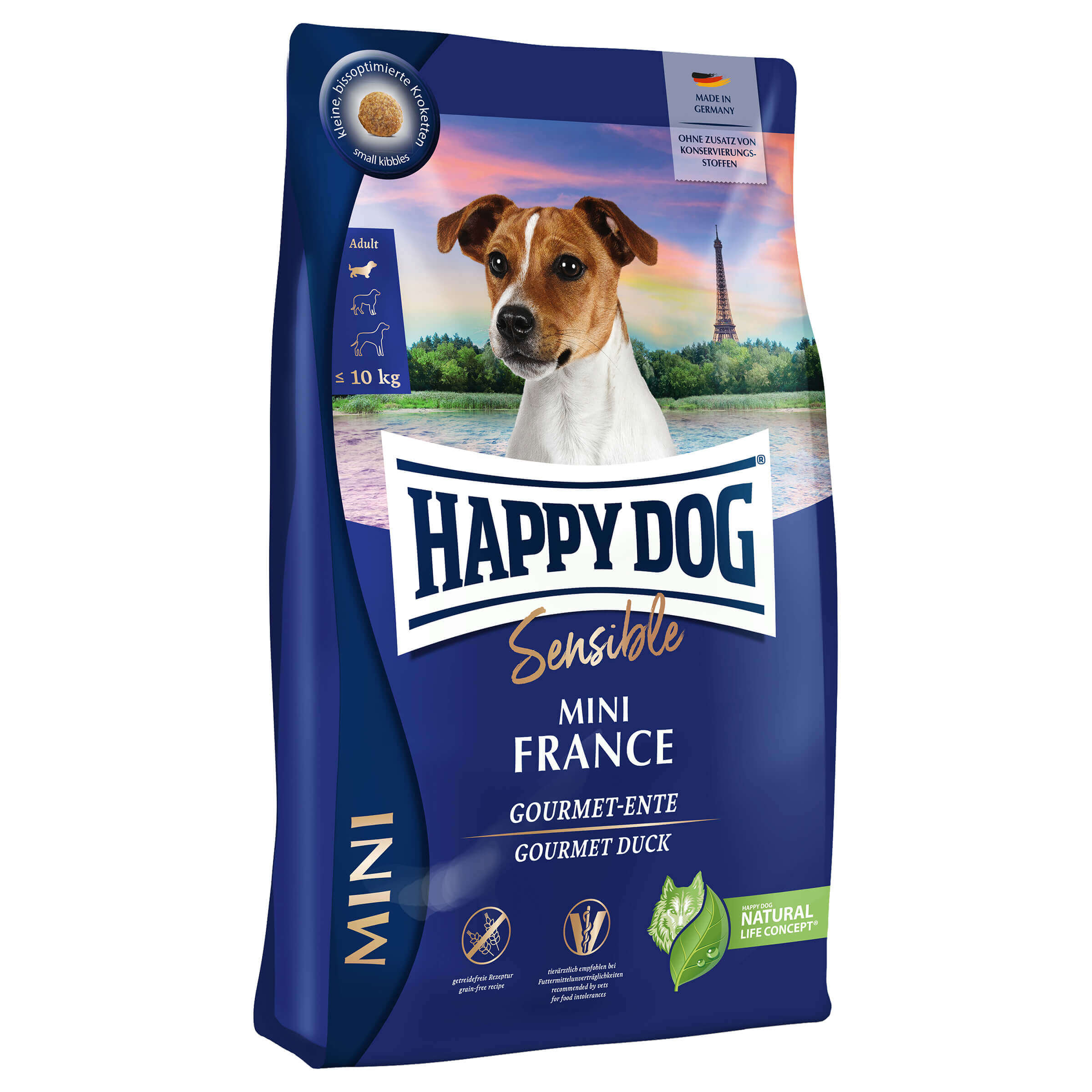 Happy Dog Hundefutter Mini France 4kg