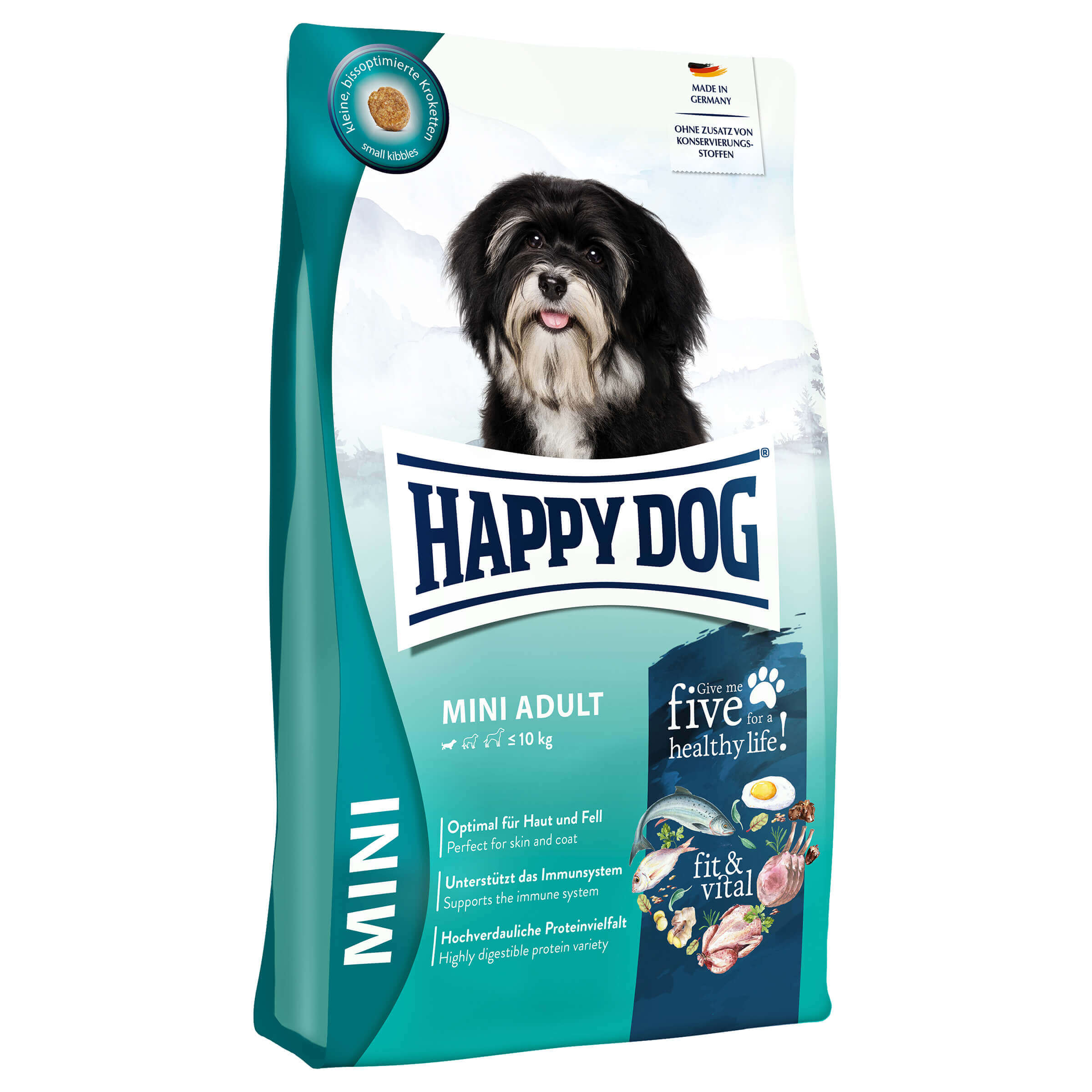 Happy Dog Hundefutter Fit & Vital Mini Adult 4kg