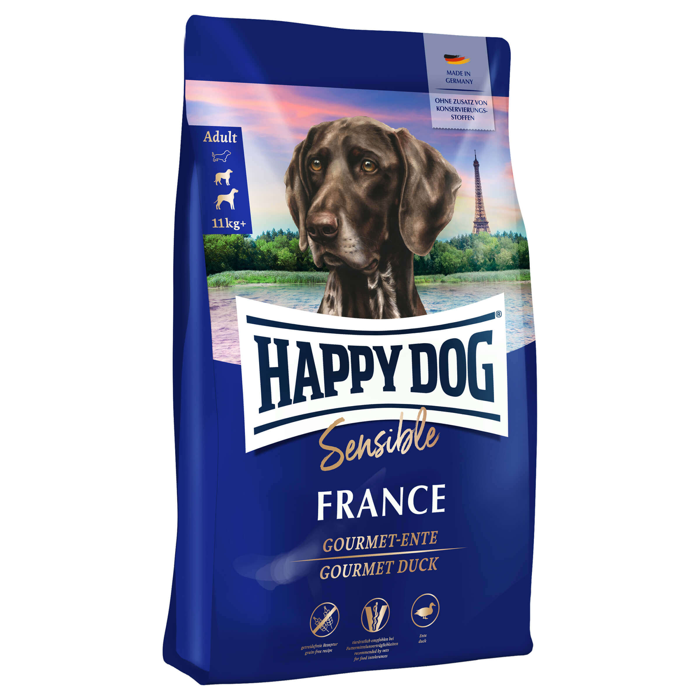 Happy Dog Hundefutter Sensible France 11kg