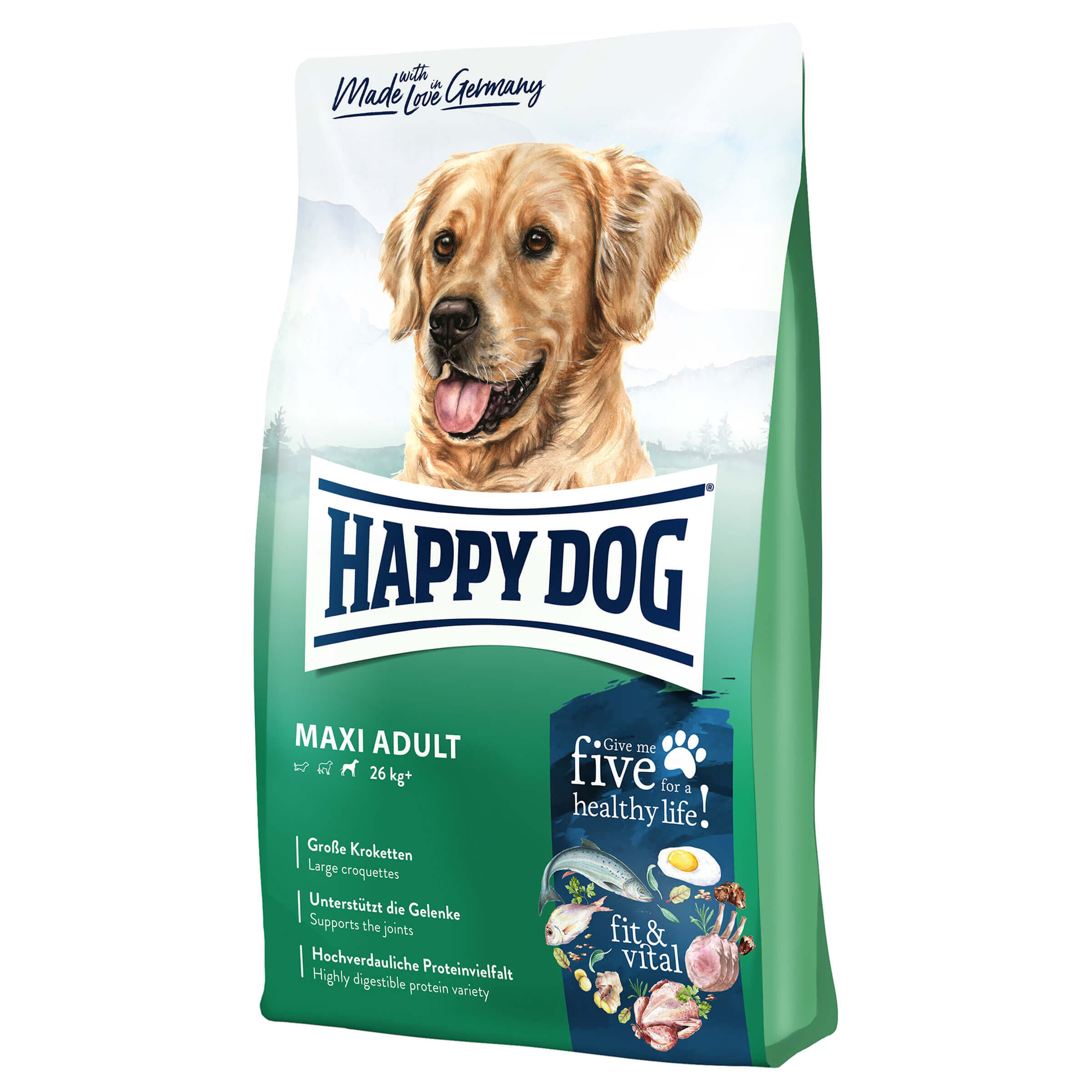 Happy Dog Fit & Vital Maxi Adult 4kg