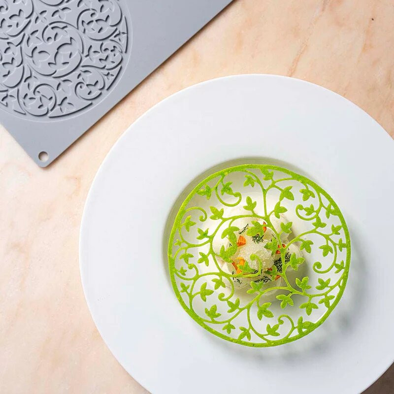 Silikonform Hüppen Garten, 2 Stück