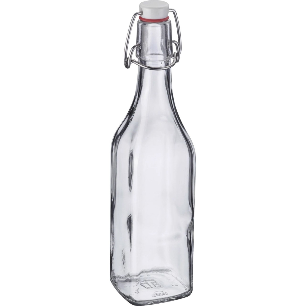 Bügelverschlussflasche 500ml, m. Anhänger