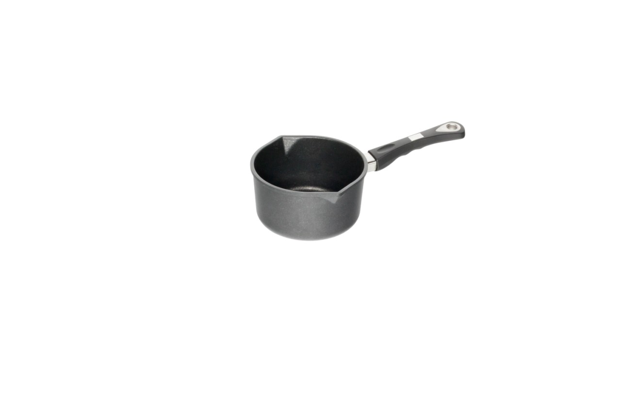 Milch-/Sossentopf D18cm, H9cm 2 Ausgiesser