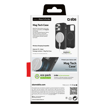 Coque avec finitions métal pour iPhone 14 Pro Max | SBS