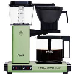 Moccamaster KBG Select Kaffeemaschine Pastell-Grün Fassungsvermögen Tassen=10 Glaskanne, Warmhaltefunktion