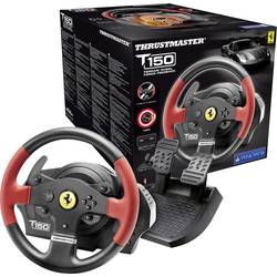 Thrustmaster T150 Ferrari Wheel Force Feedback Lenkrad USB 2.0 PC, PlayStation 3, PlayStation 4 Schwarz, Rot inkl.