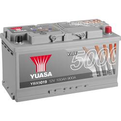 Yuasa YBX5019 Autobatterie 12 V 100 Ah T1 Zellanlegung 0